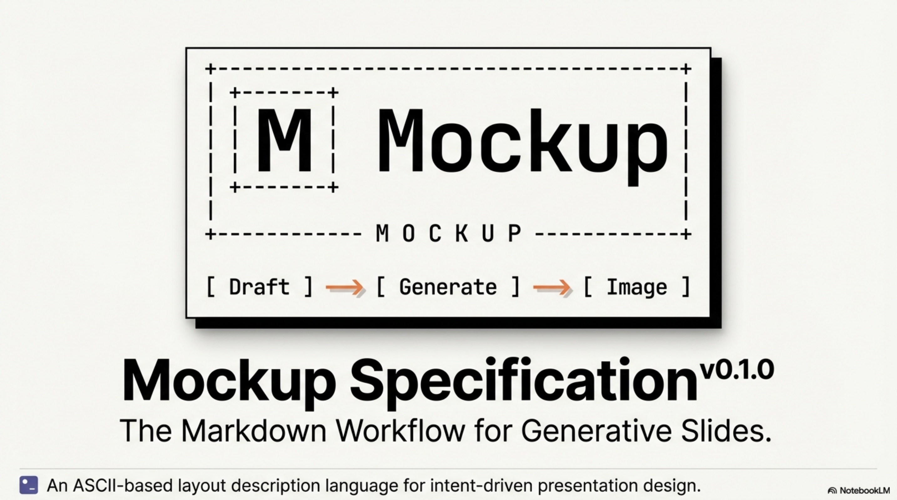 NotebookLLM rendered slide